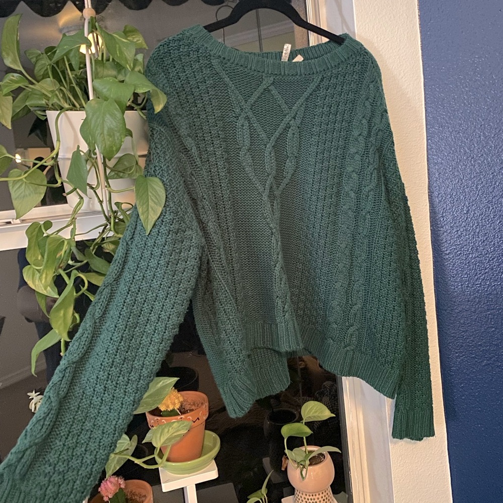 Mudd evergreen sweater!